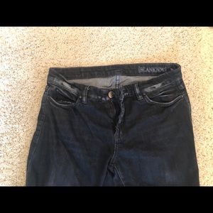 BLANK NYC BLACK JEANS 28